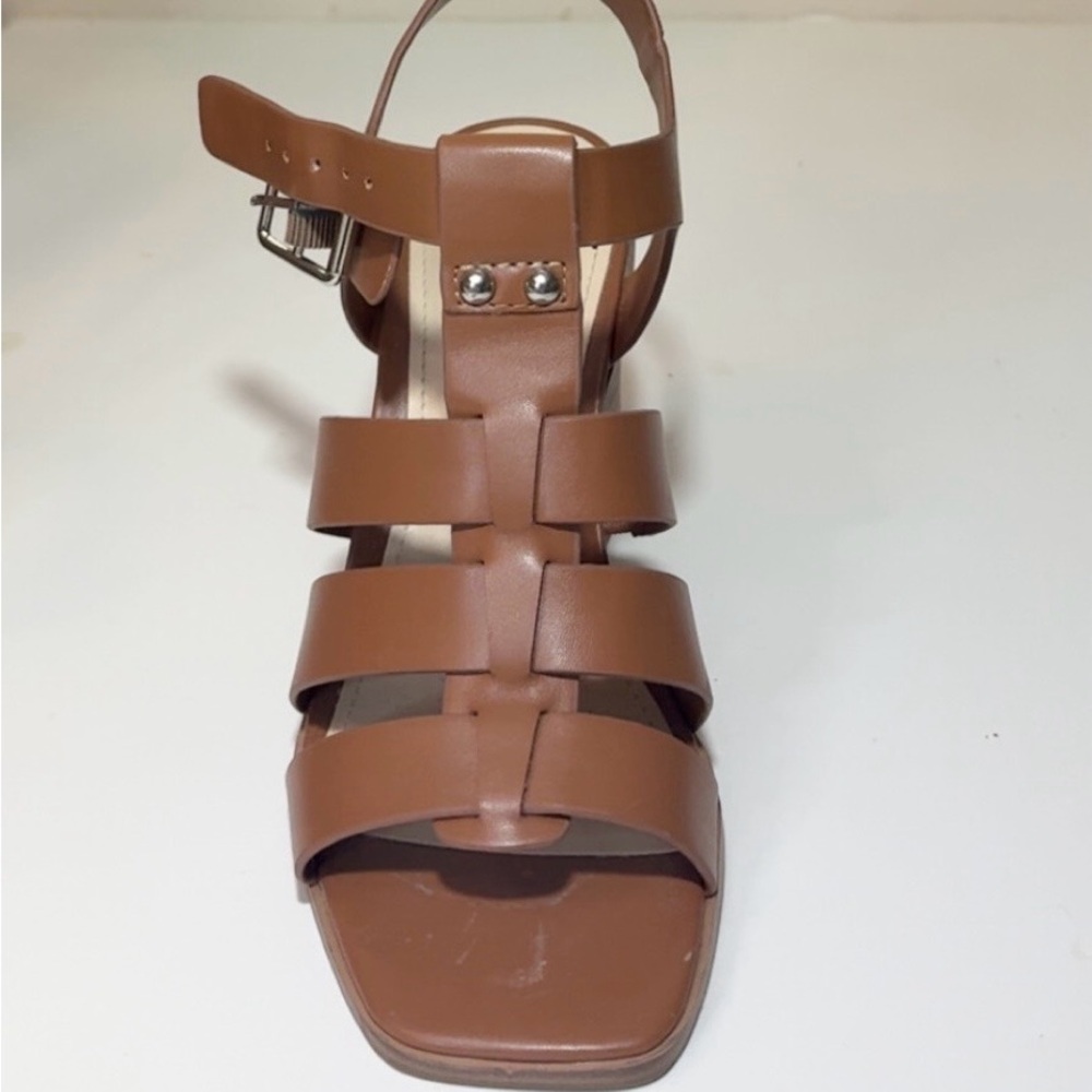 Marc Fisher MFForyst Brown Strappy Sandals Size 6M